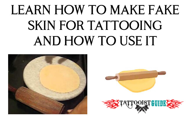 how to make fake skin for tattooing