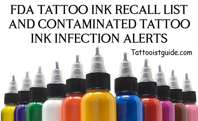 tattoo ink recall