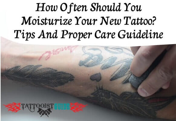 5 Tips For How Often Should You Put Moisturizer On Your New Tattoo  (Aftercare Guideline) | Tattooist Guide